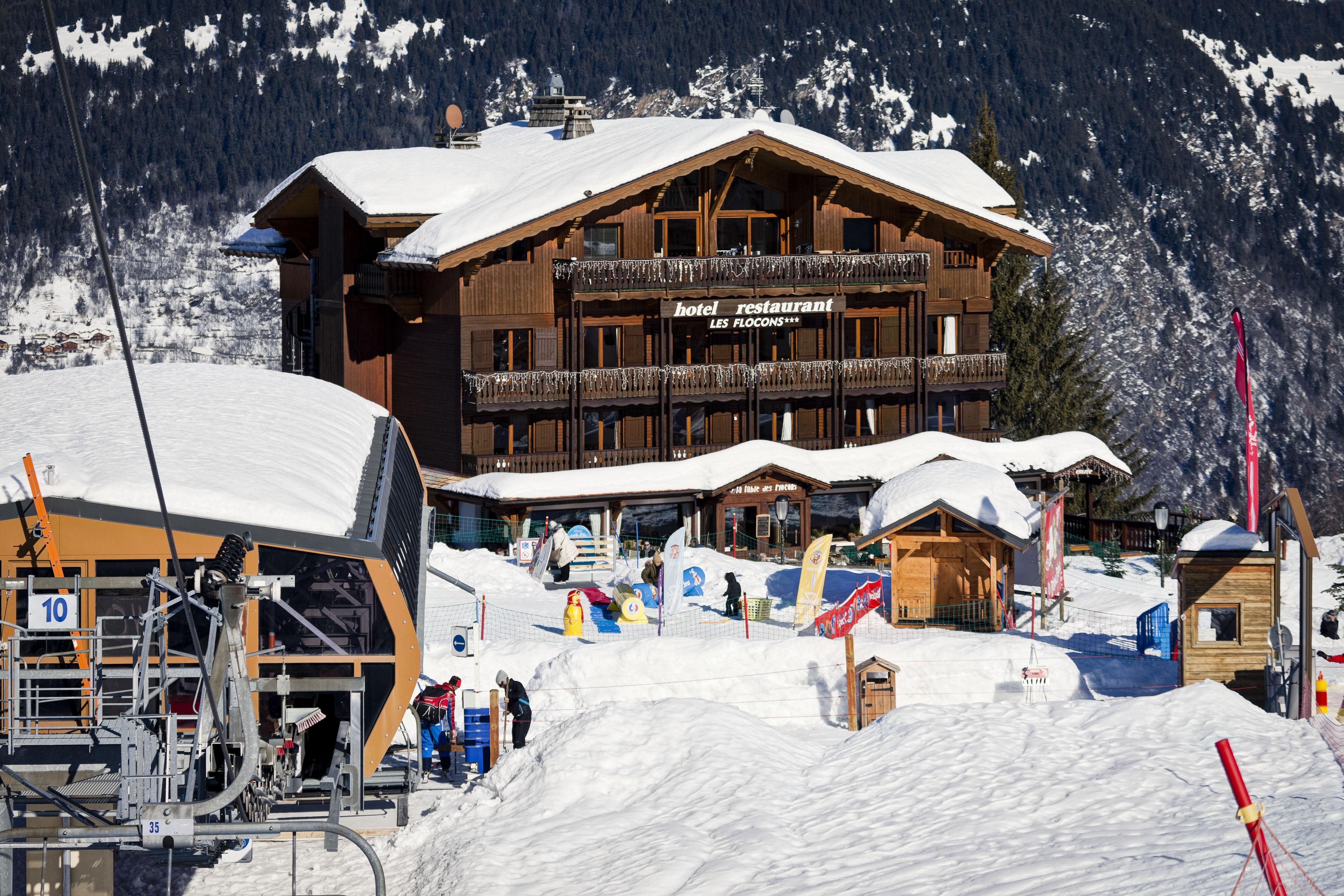 Hotel Les Flocons Courchevel Ngoại thất bức ảnh