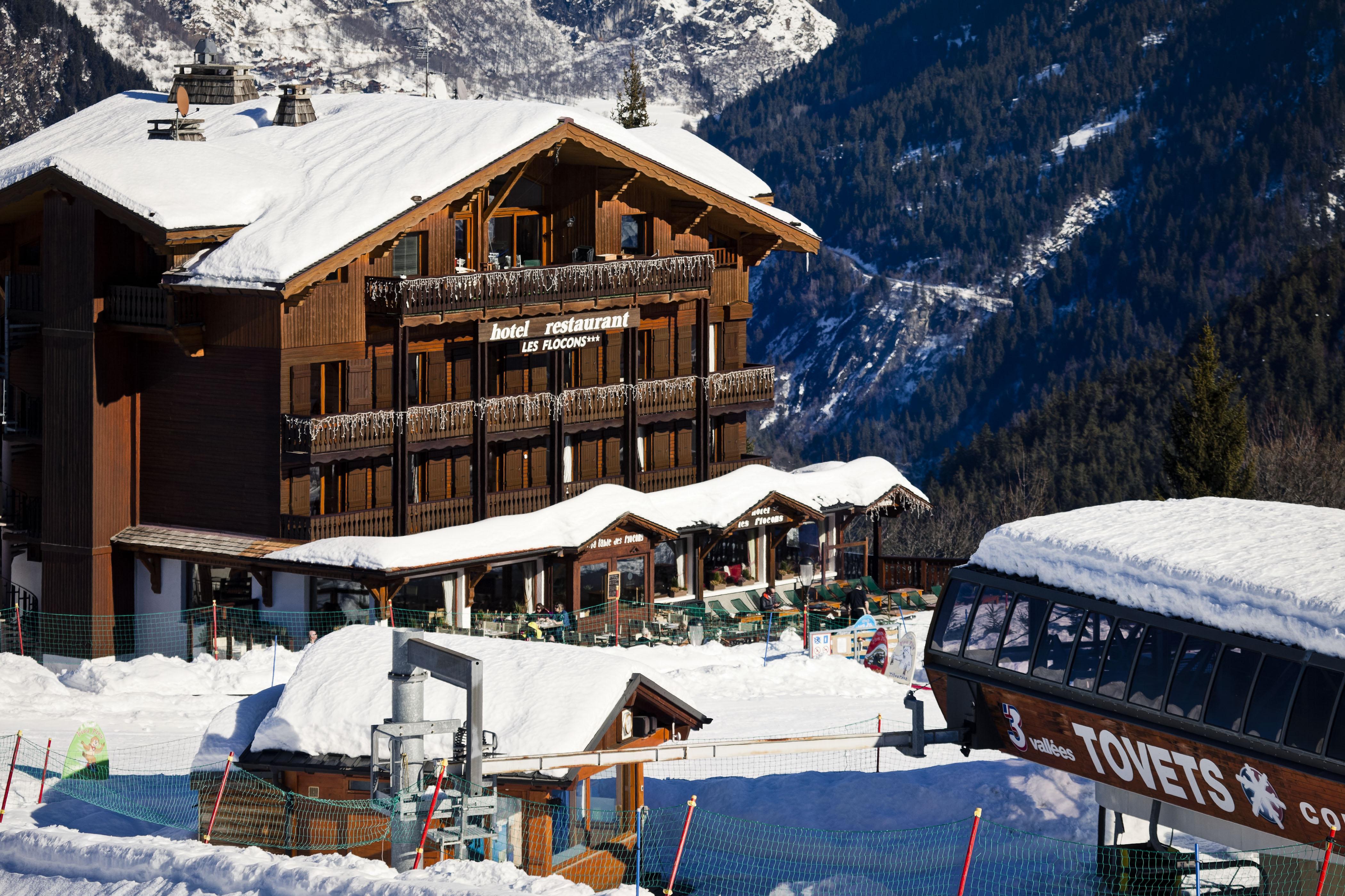Hotel Les Flocons Courchevel Ngoại thất bức ảnh