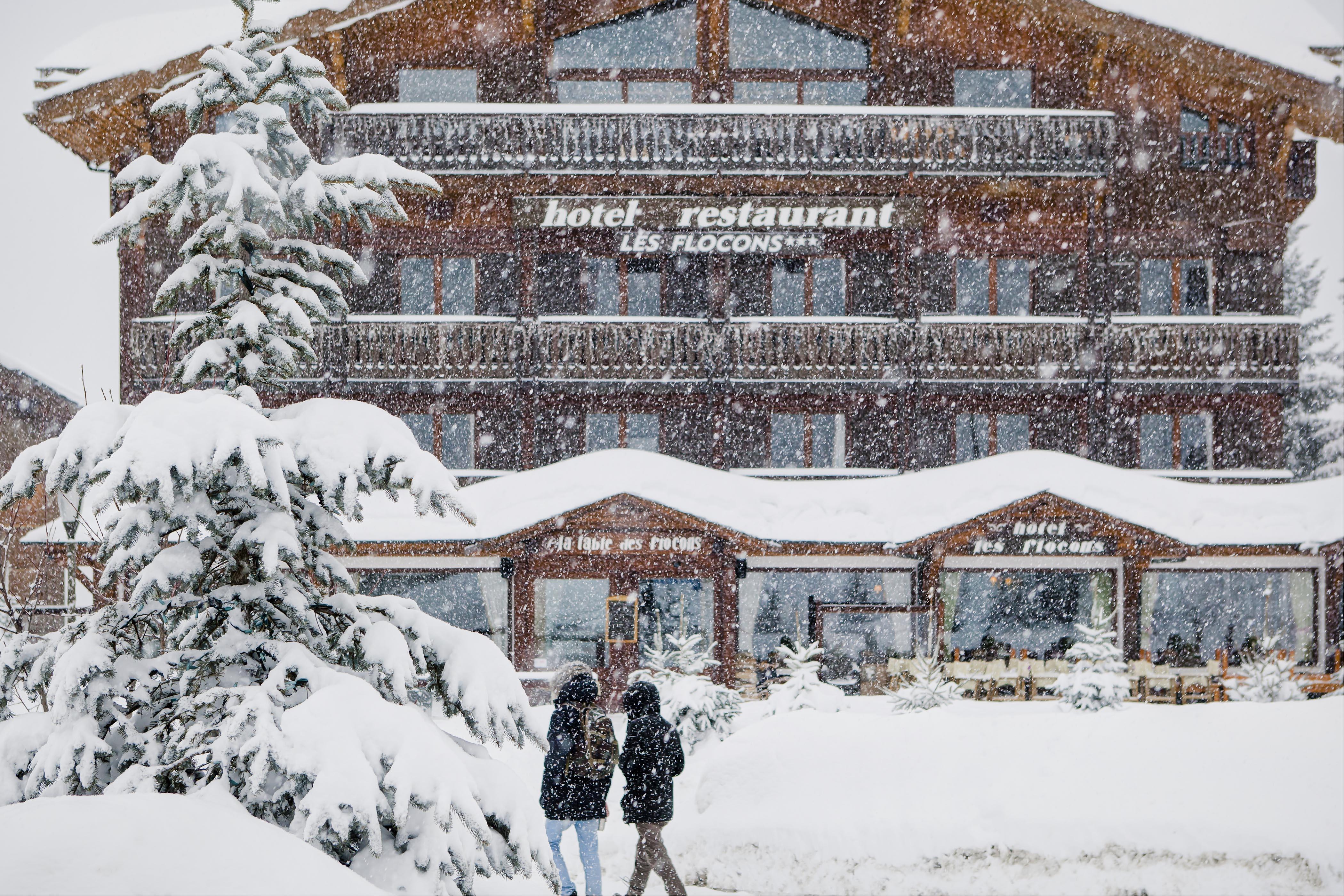 Hotel Les Flocons Courchevel Ngoại thất bức ảnh